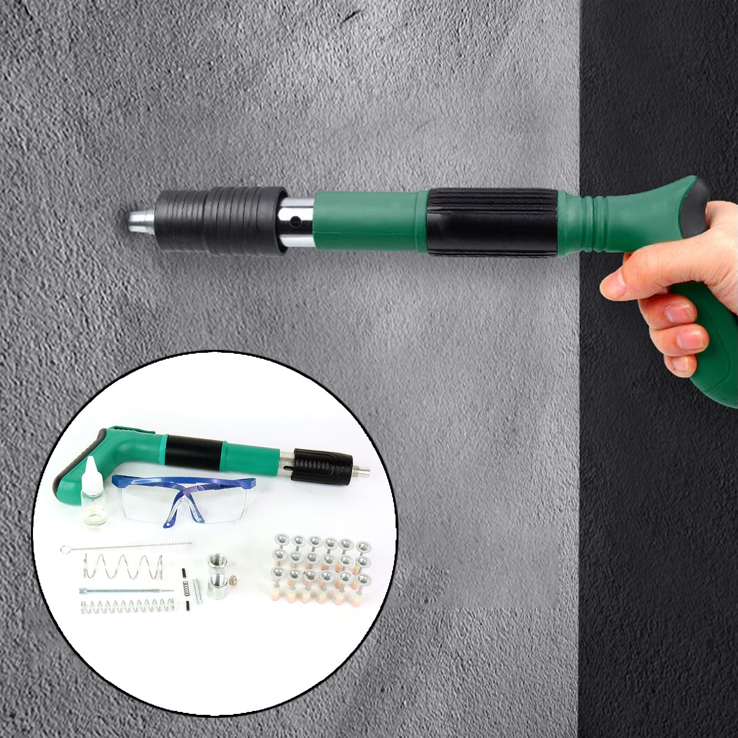 Professional Heavy-Duty Manual Rivet/Anchor Fastening Gun Tool Kit Professional Heavy-Duty Manual Rivet/Anchor Fastening Gun Tool Kit